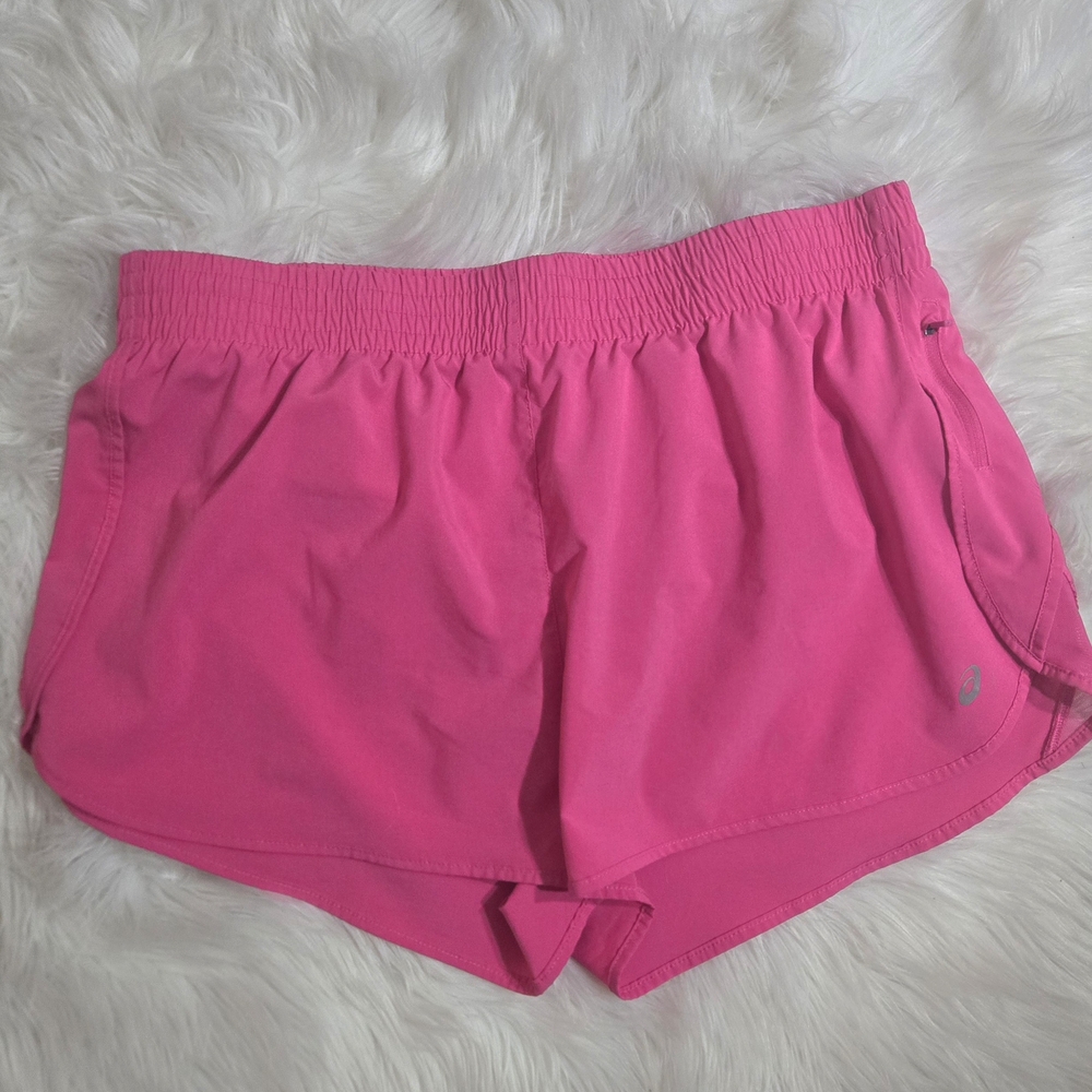 hot pink athletic shorts